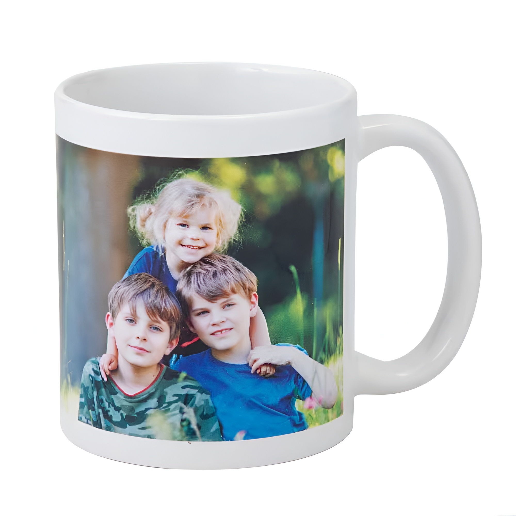 Custom Text Photo Grandma Ceramic Mug