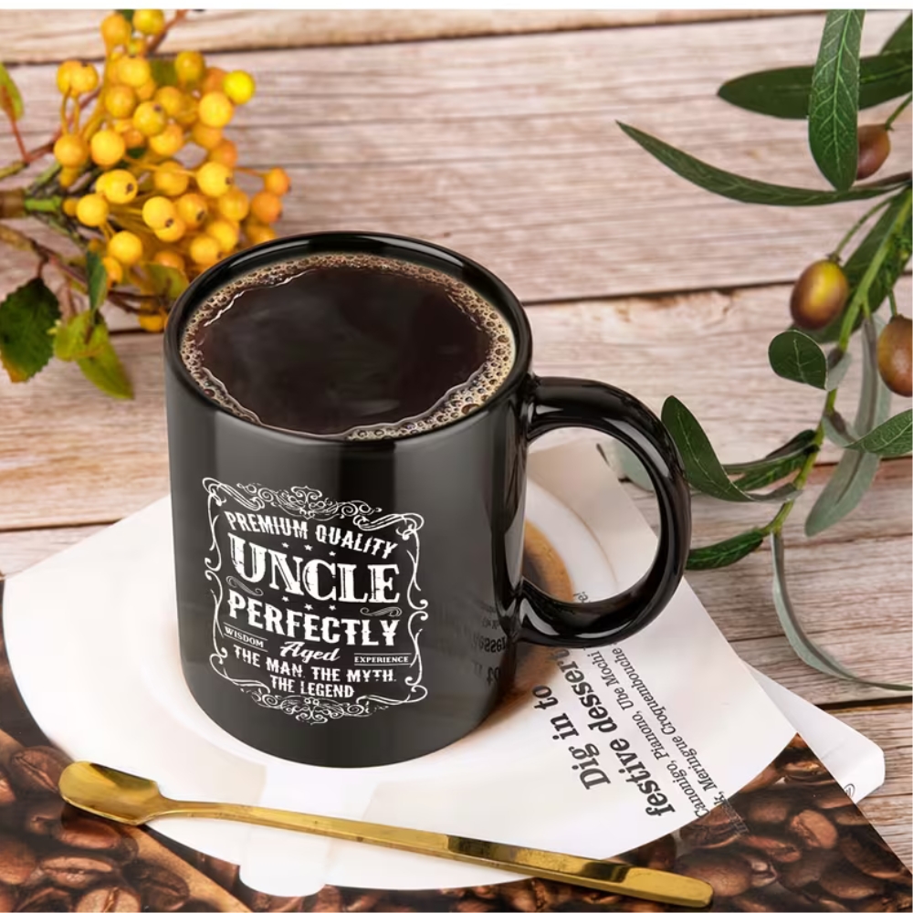 Uncle, Ideal Mug, 11 Ounces, Gift for Holidays, Birthday Present