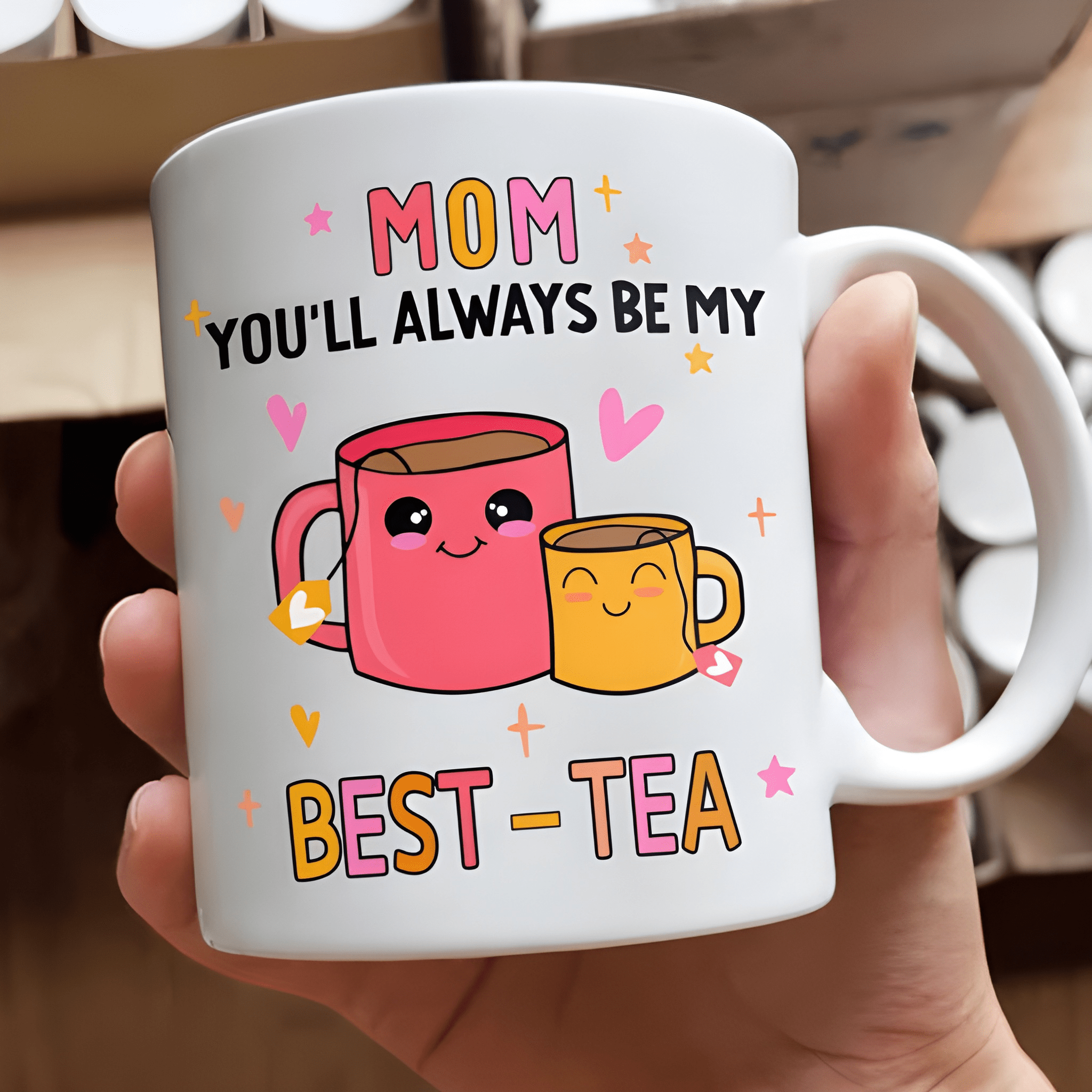 1 Piece 11Oz Ceramic Coffee Mug Youll Always Be My Best Tea Mothers Day Cup