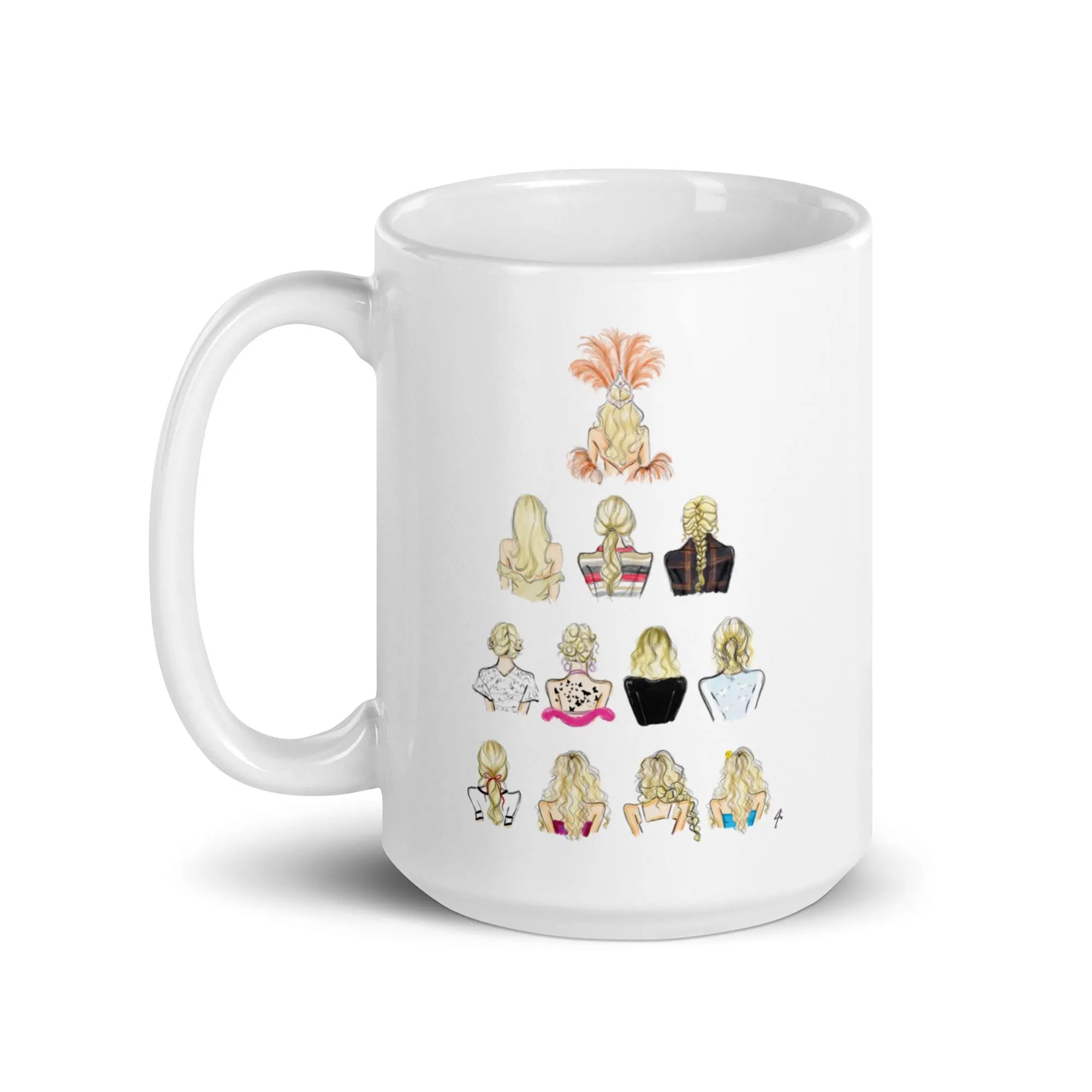 TS Inspired Evolution Graphic Print Ceramic Coffee Mug