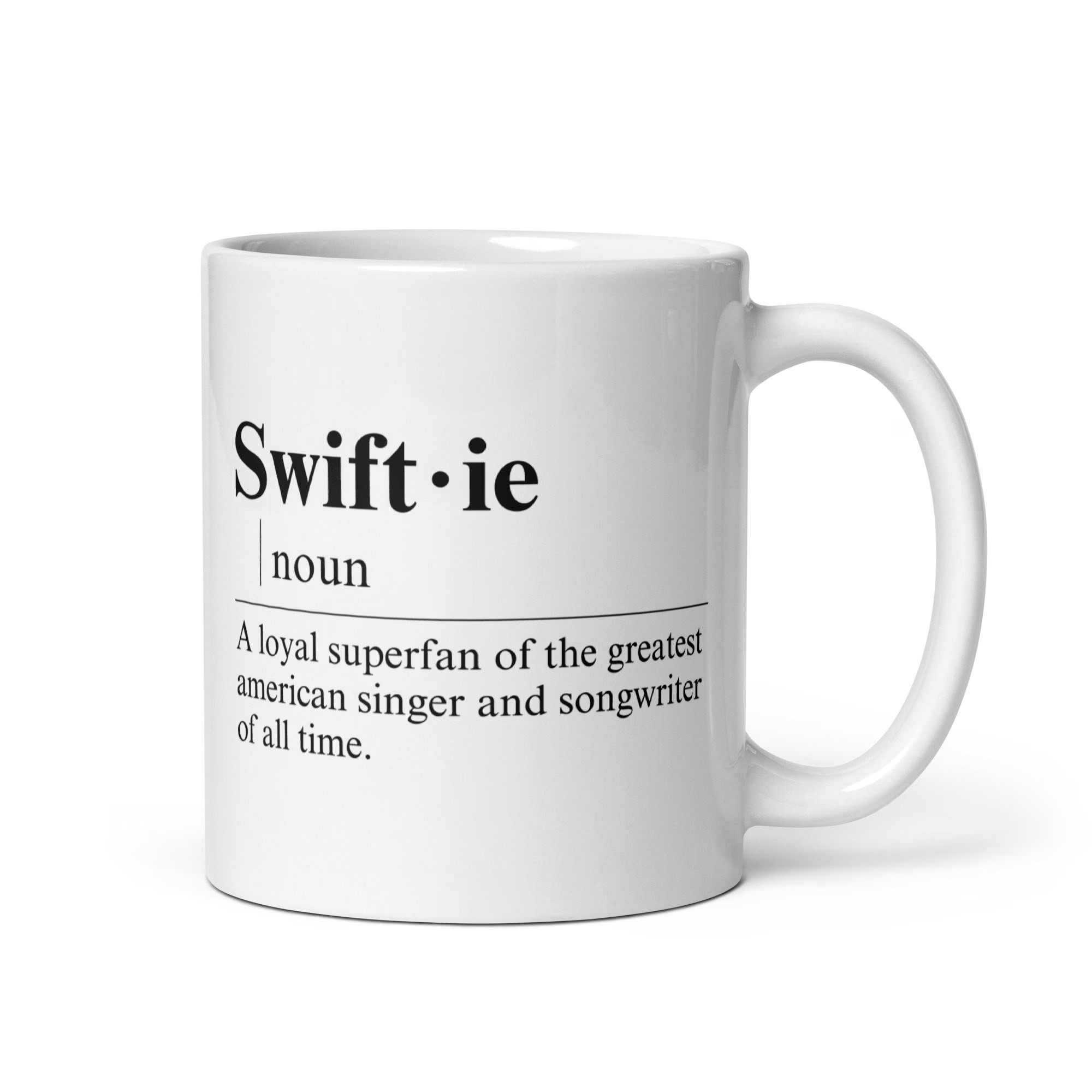 TS Superfan Definition Print Ceramic Coffee Mug