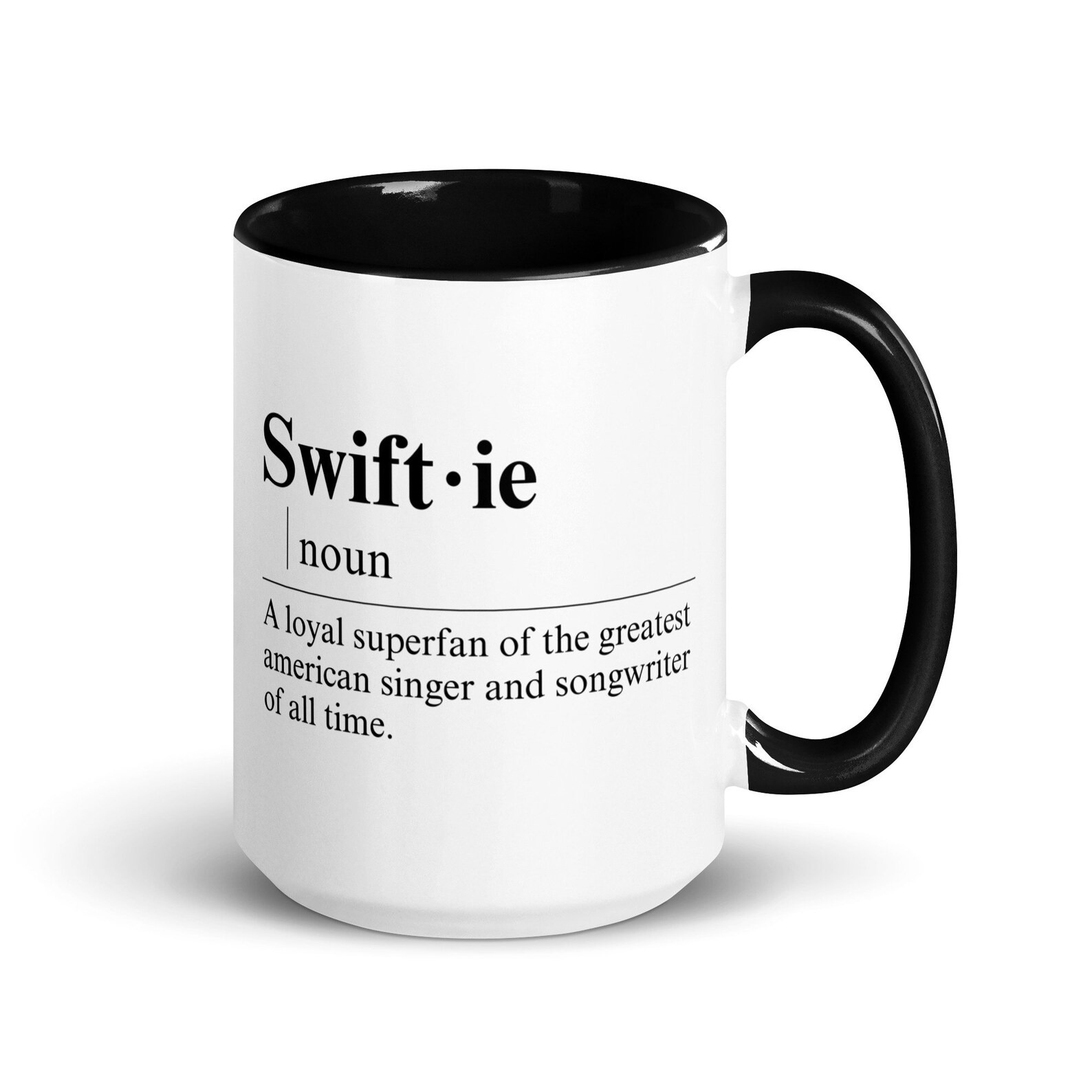 TS Superfan Definition Print Ceramic Coffee Mug