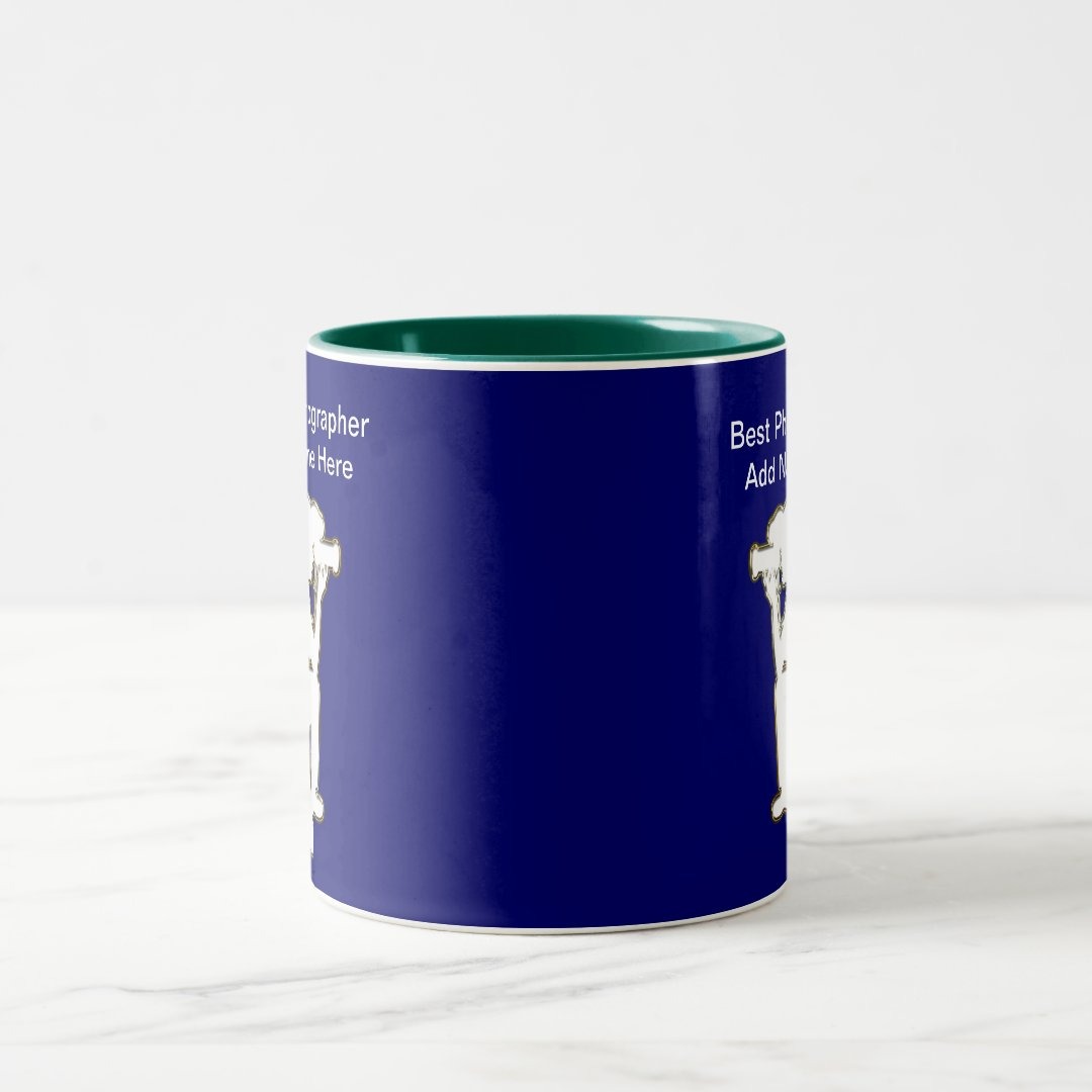 Photographer Appreciation Ceramic Mug With Personalized Name