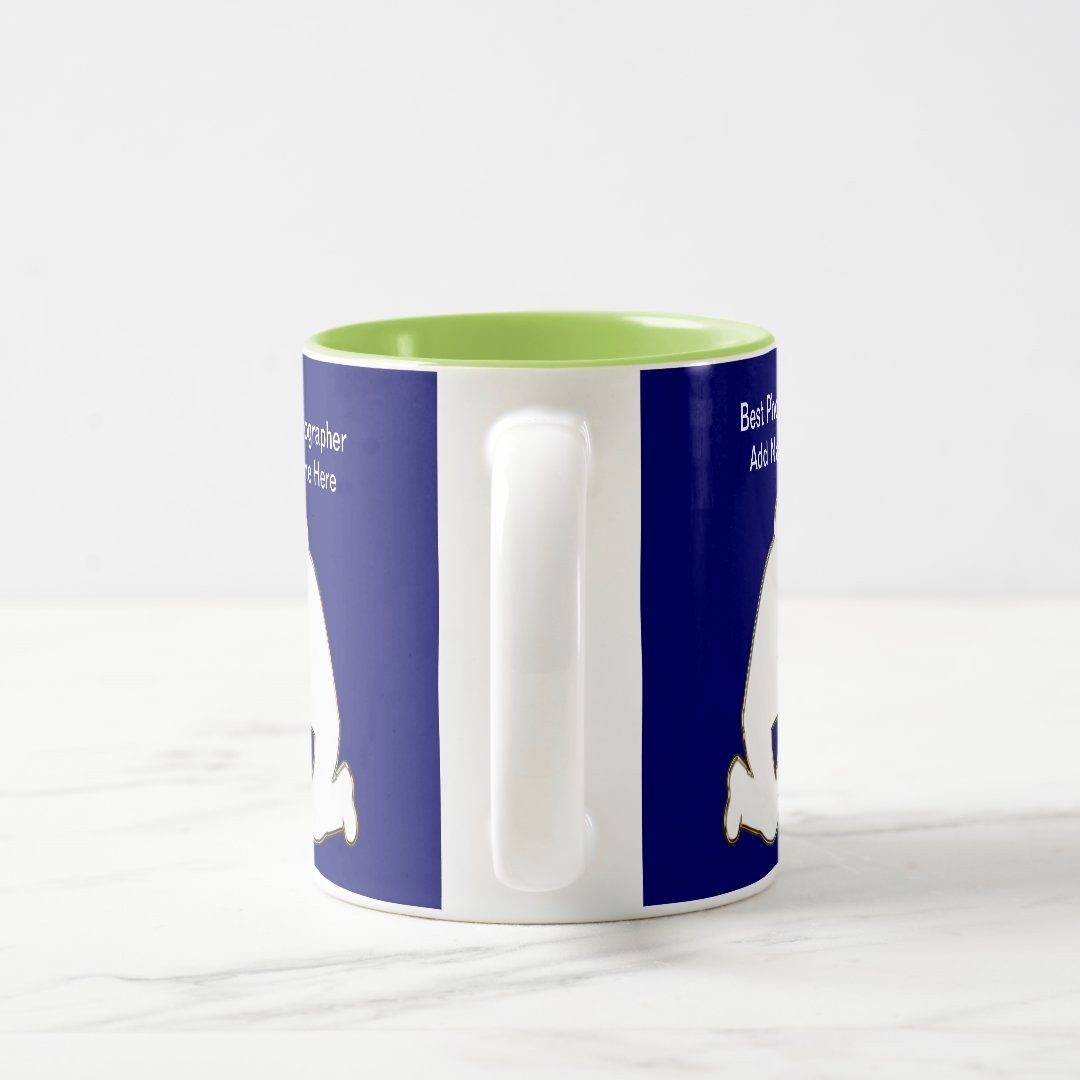 Photographer Appreciation Ceramic Mug With Personalized Name