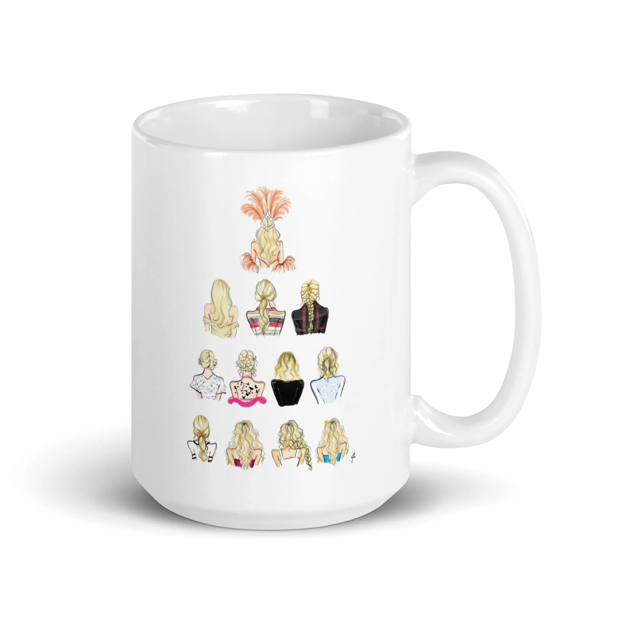 TS Inspired Evolution Graphic Print Ceramic Coffee Mug