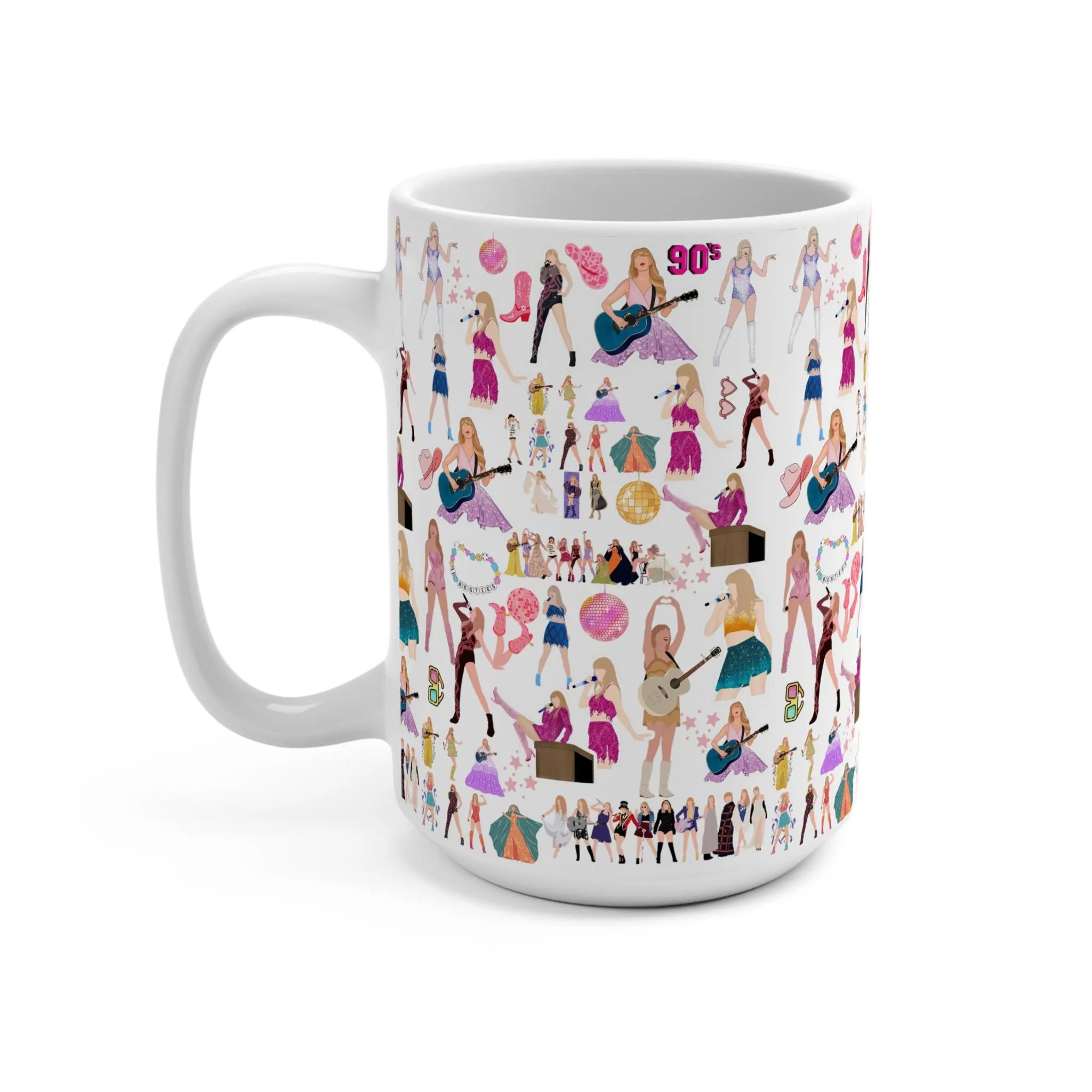 Swiftey Pattern Printed Ceramic Coffee Mug