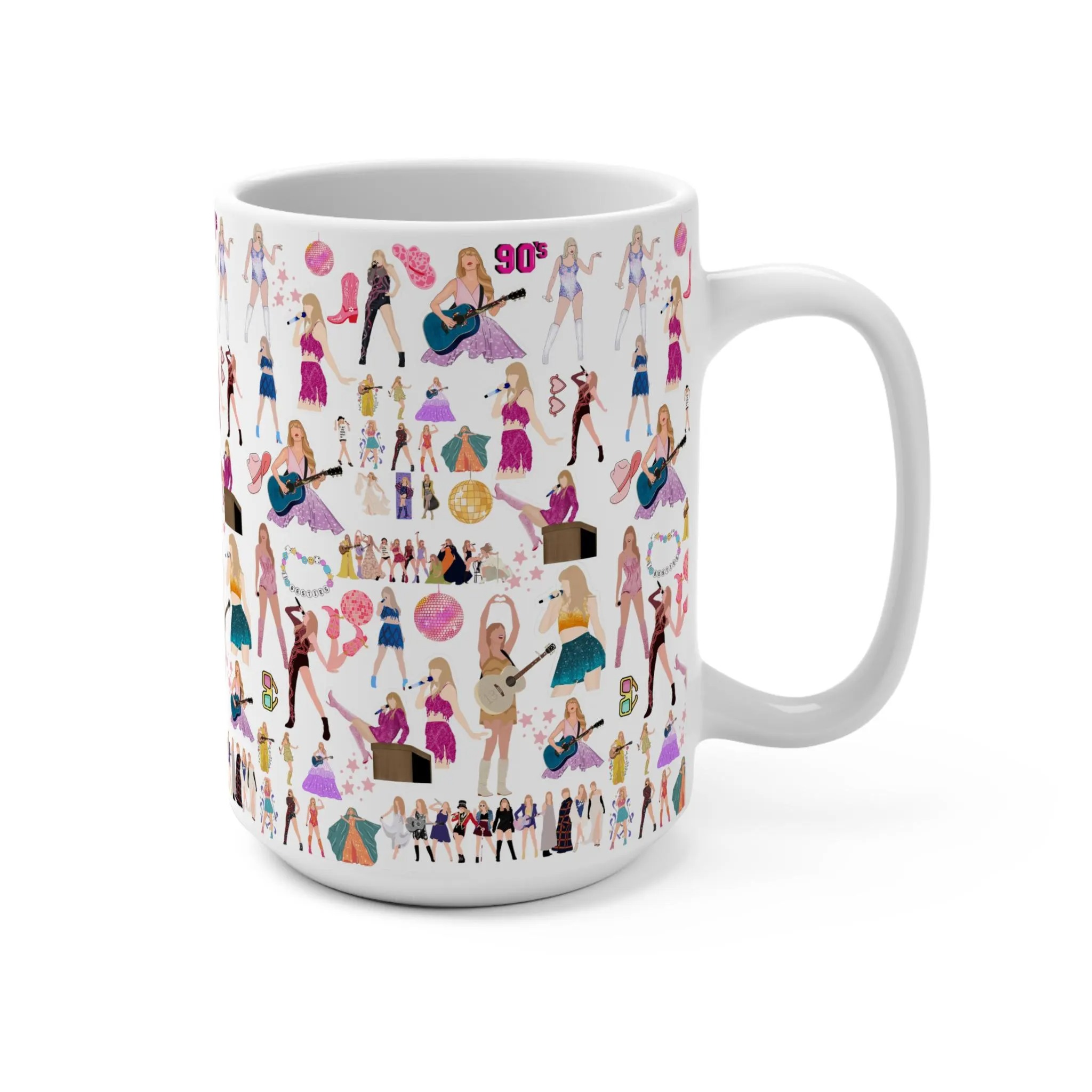 Swiftey Pattern Printed Ceramic Coffee Mug