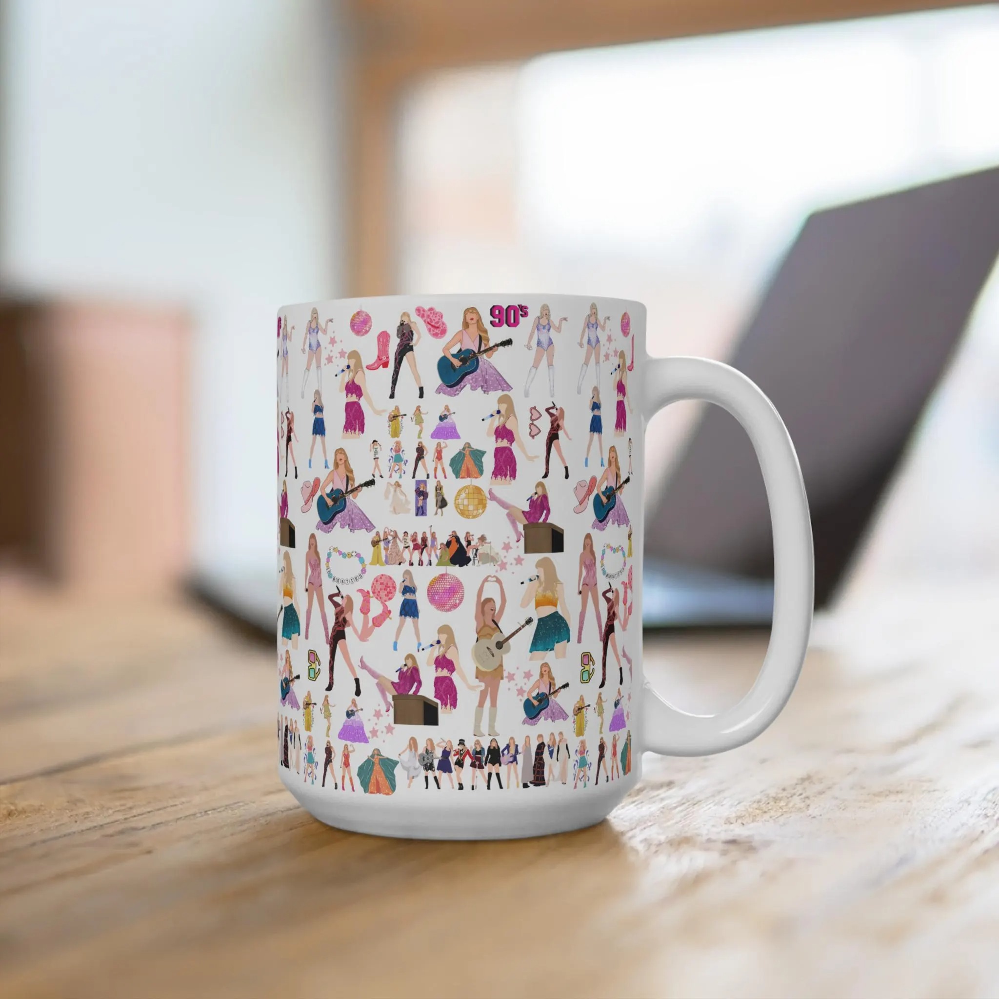 Swiftey Pattern Printed Ceramic Coffee Mug