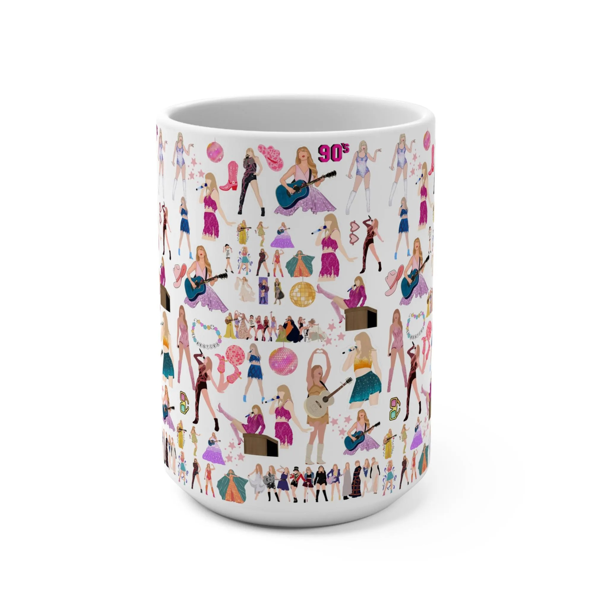 Swiftey Pattern Printed Ceramic Coffee Mug