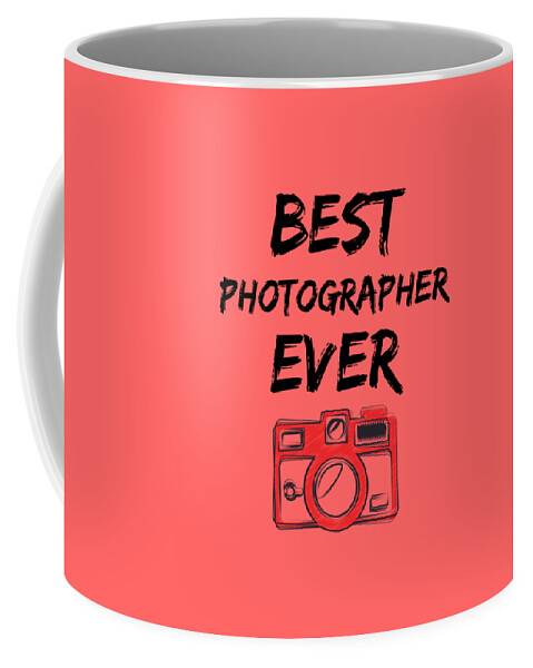 Photographer Appreciation Coffee Cup With Camera Design