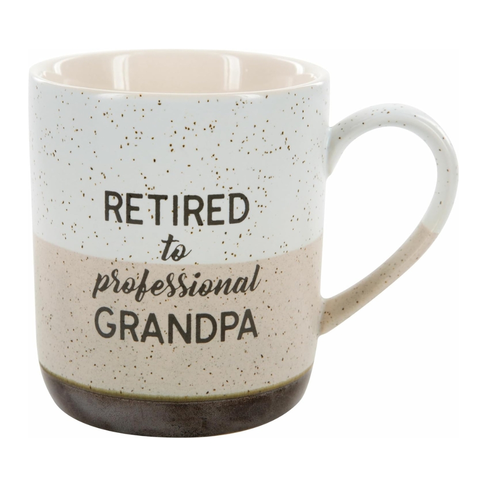 Retired To Professional Grandpa - Large 15 Oz Cup