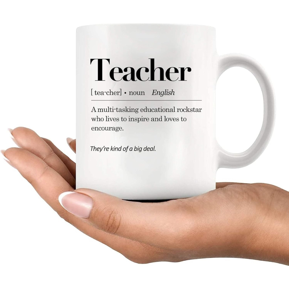 Teacher Definition Mug Teacher Gifts Appreciation Gifts from Students