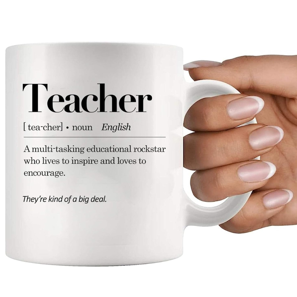 Teacher Definition Mug Teacher Gifts Appreciation Gifts from Students