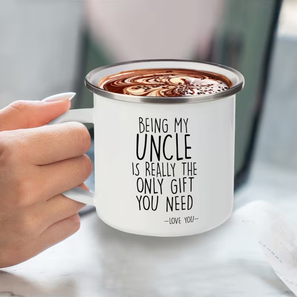 Being My Uncle is the Only Gift You Need -Love You-' Message Mug