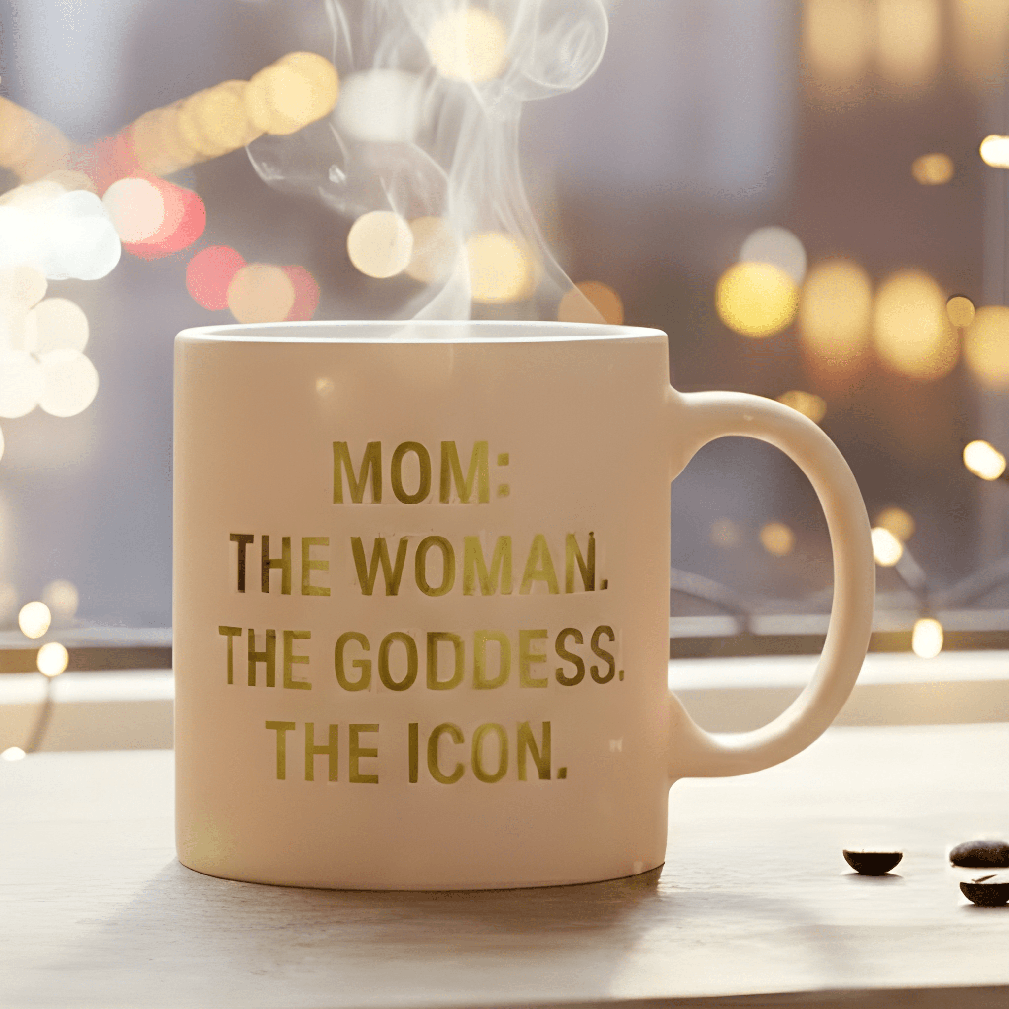 Ceramic Coffee Mug The Woman The Goddess The Icon Mom Cup