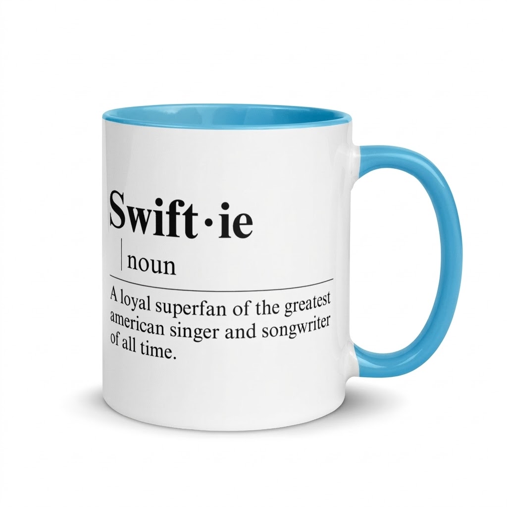 TS Superfan Definition Print Ceramic Coffee Mug