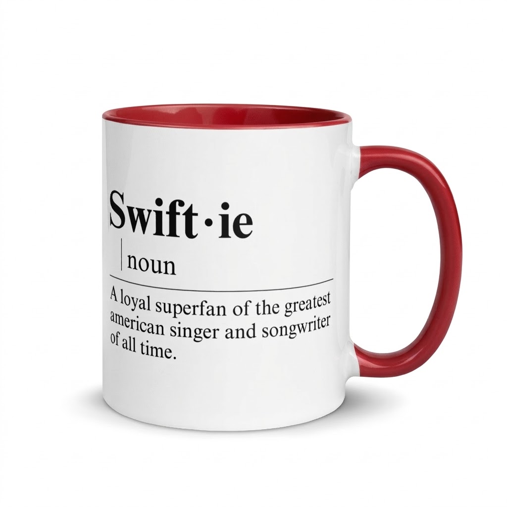 TS Superfan Definition Print Ceramic Coffee Mug