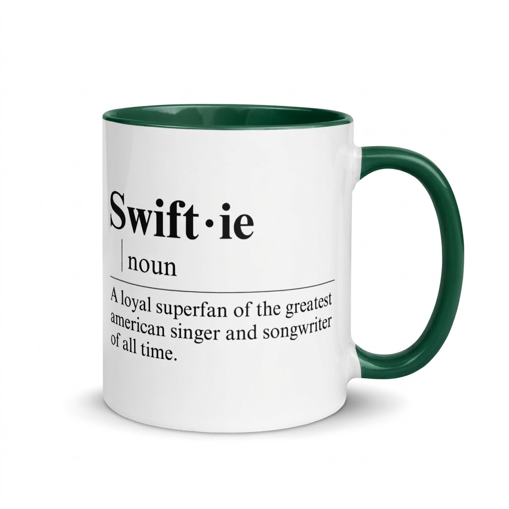 TS Superfan Definition Print Ceramic Coffee Mug