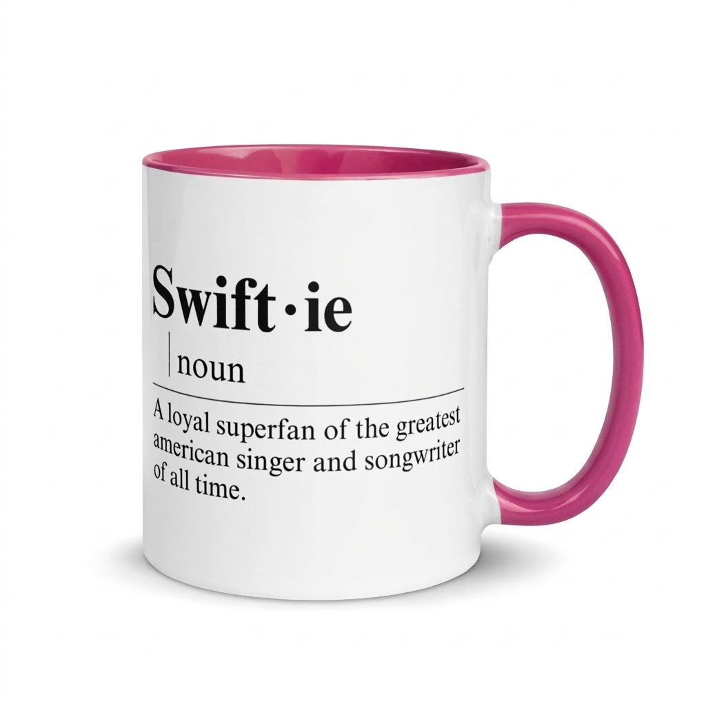 TS Superfan Definition Print Ceramic Coffee Mug