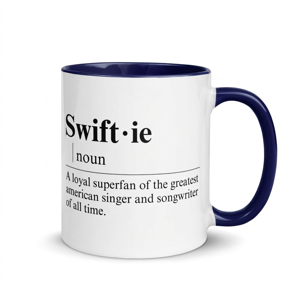 TS Superfan Definition Print Ceramic Coffee Mug