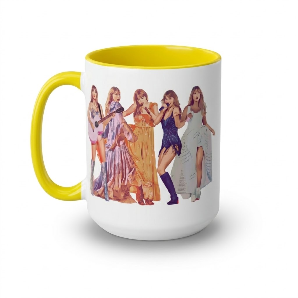 Eras Tour Printed Ceramic Coffee Mug