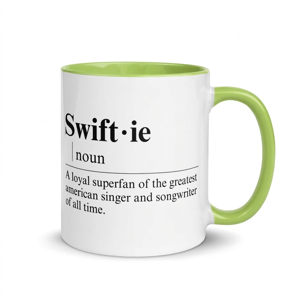 TS Superfan Definition Print Ceramic Coffee Mug