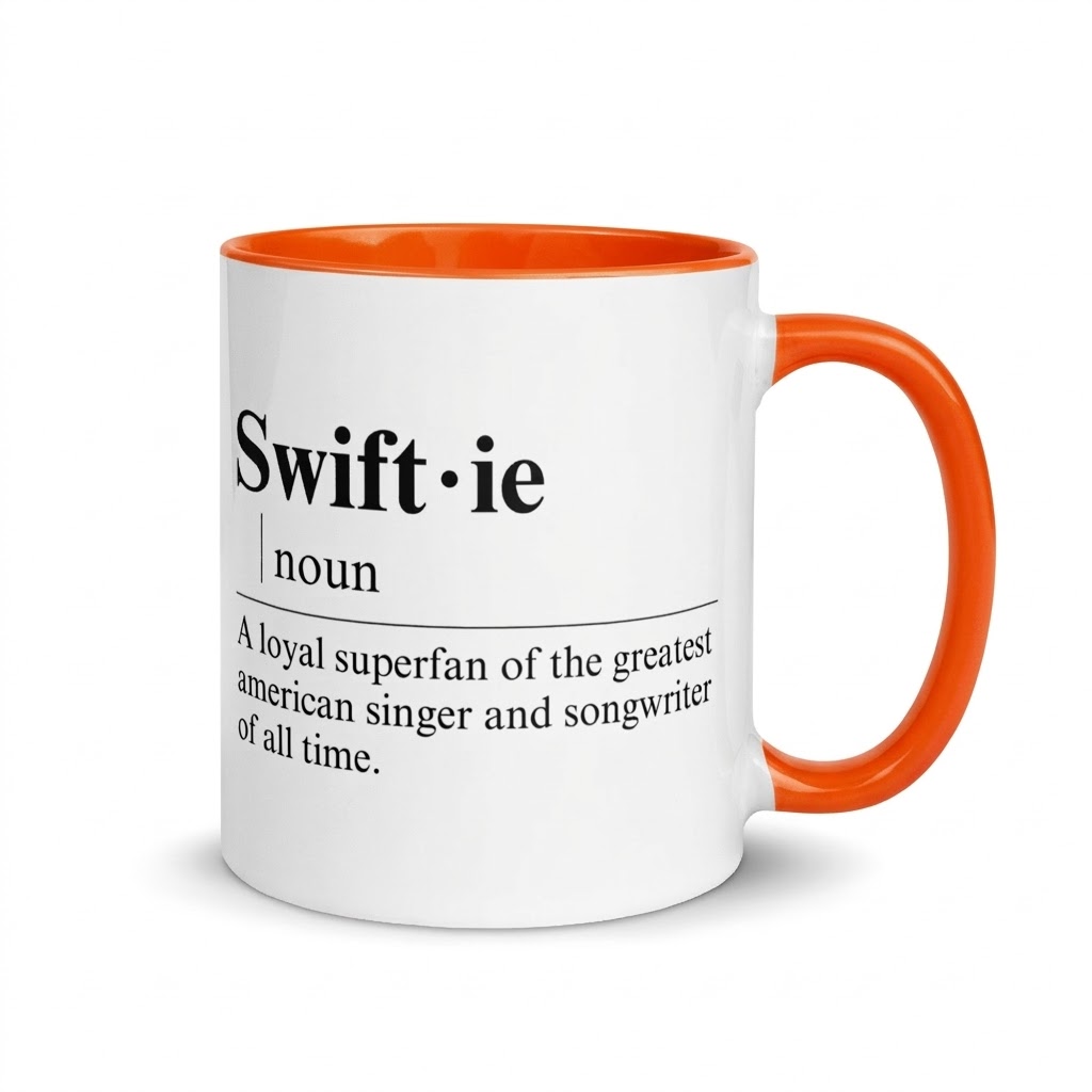 TS Superfan Definition Print Ceramic Coffee Mug