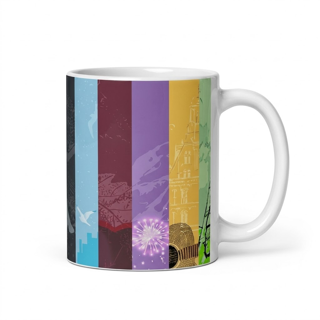 TS Inspired Eras Theme Ceramic Coffee Mug