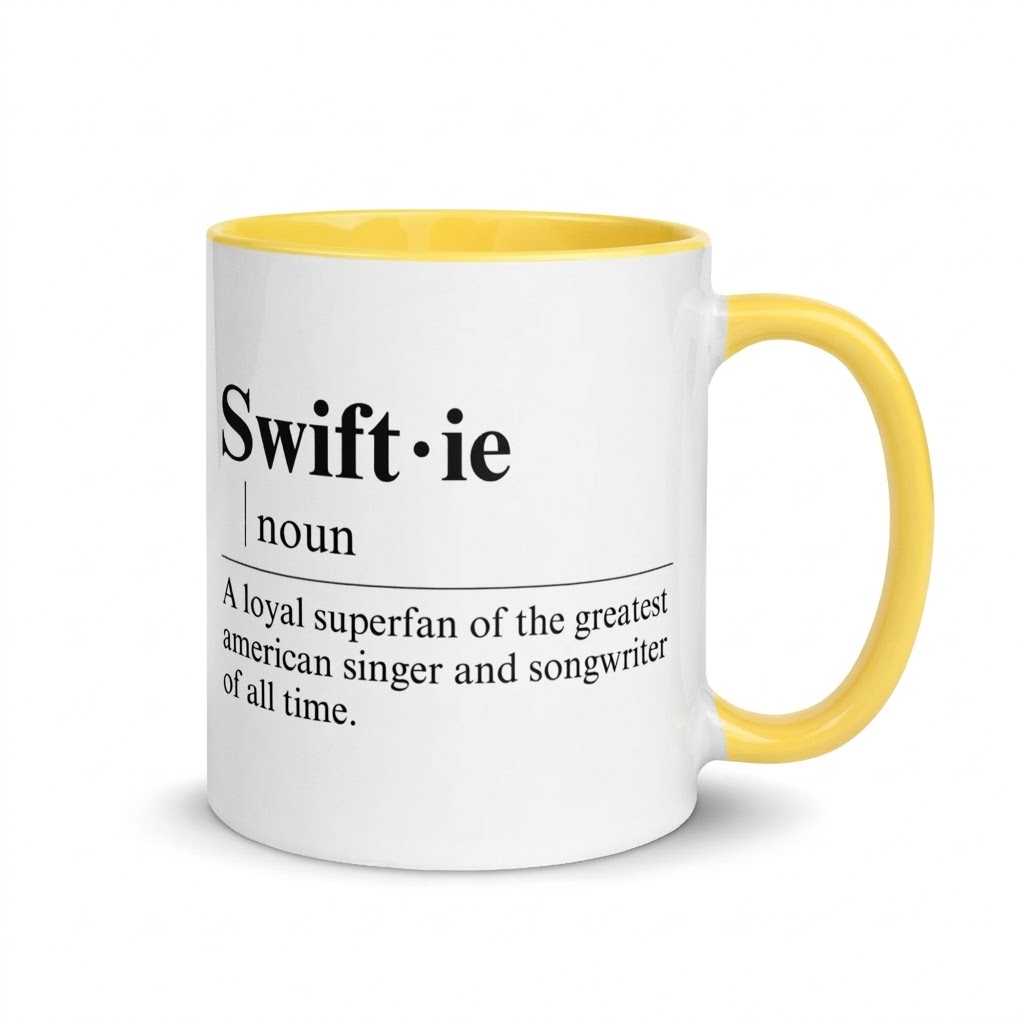 TS Superfan Definition Print Ceramic Coffee Mug