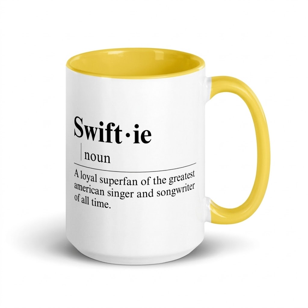 TS Superfan Definition Print Ceramic Coffee Mug