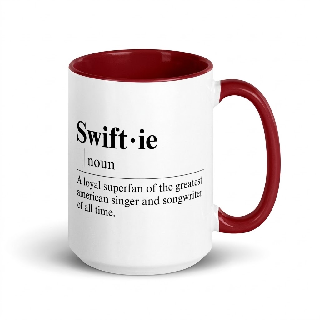 TS Superfan Definition Print Ceramic Coffee Mug