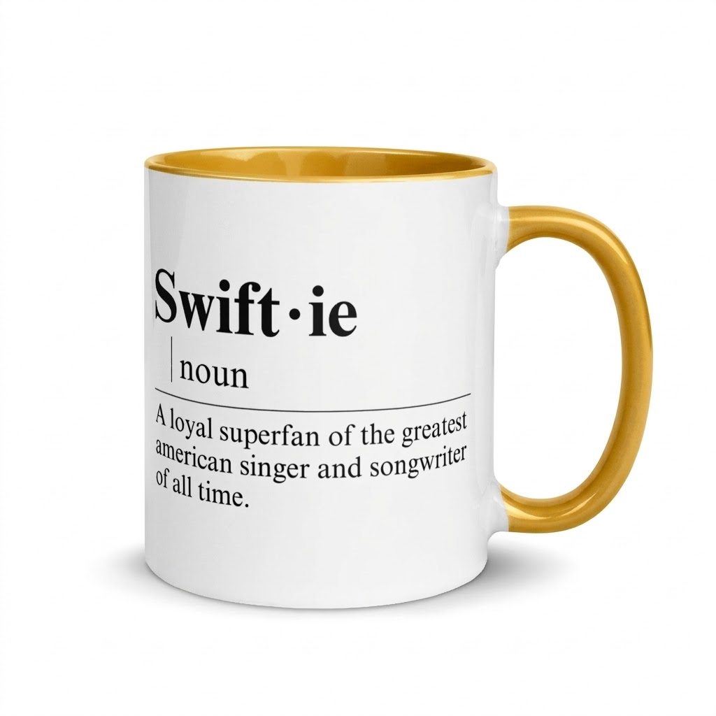 TS Superfan Definition Print Ceramic Coffee Mug
