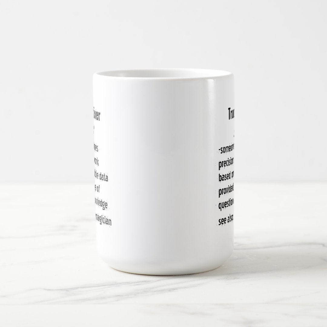 Funny Truck Driver Definition gifts for men women Mug