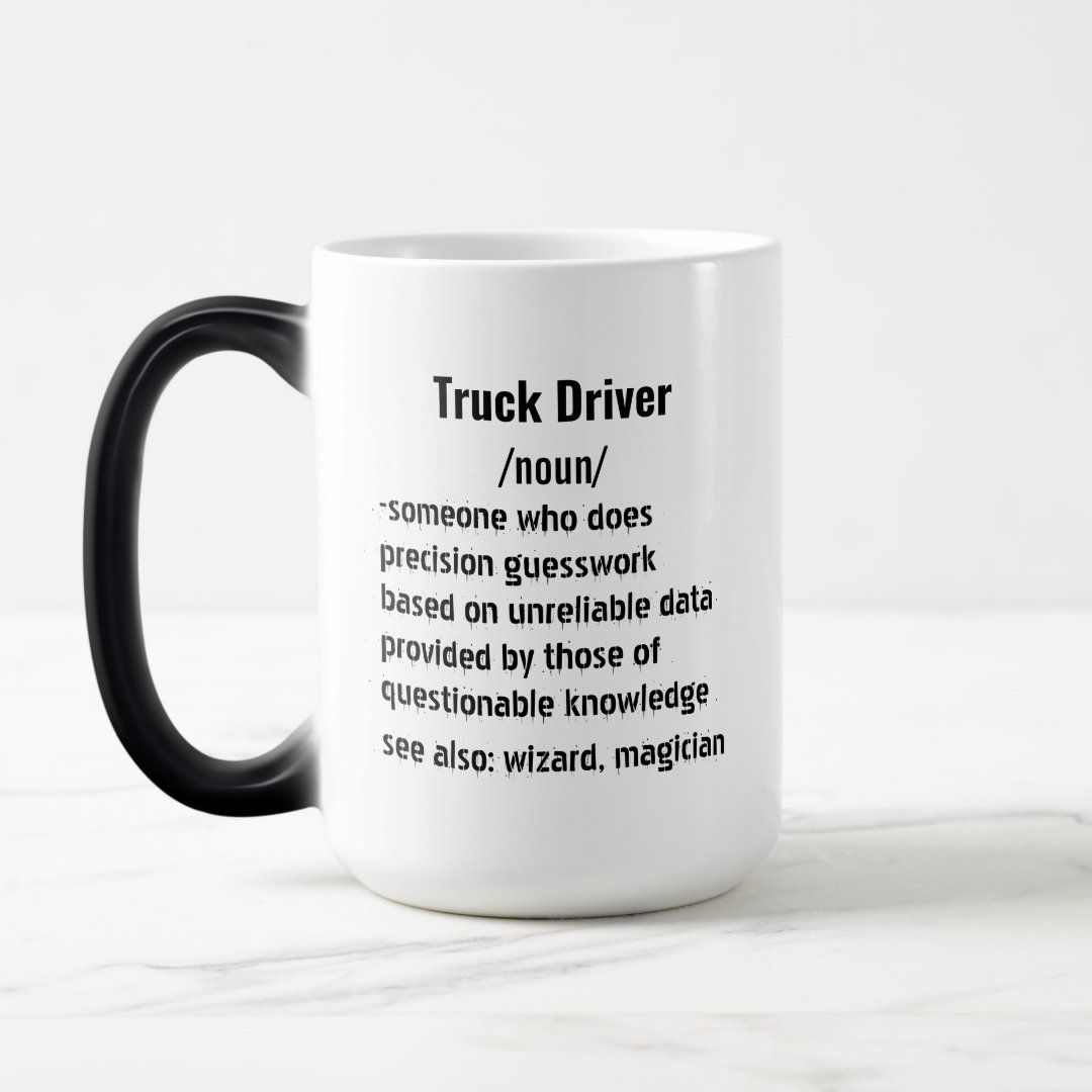 Funny Truck Driver Definition gifts for men women Mug