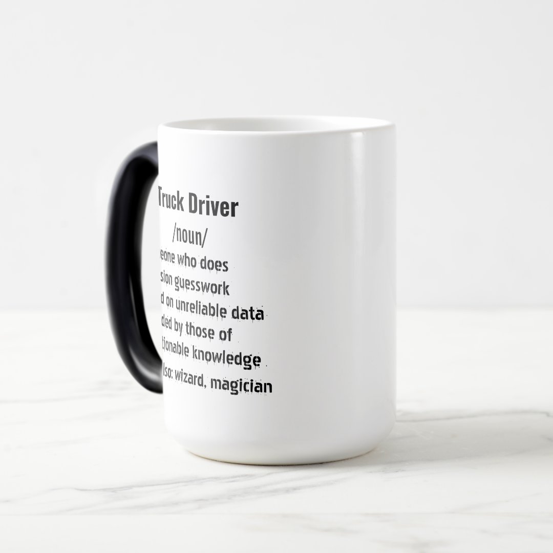 Funny Truck Driver Definition gifts for men women Mug