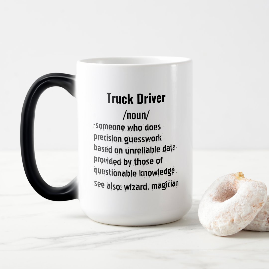 Funny Truck Driver Definition gifts for men women Mug