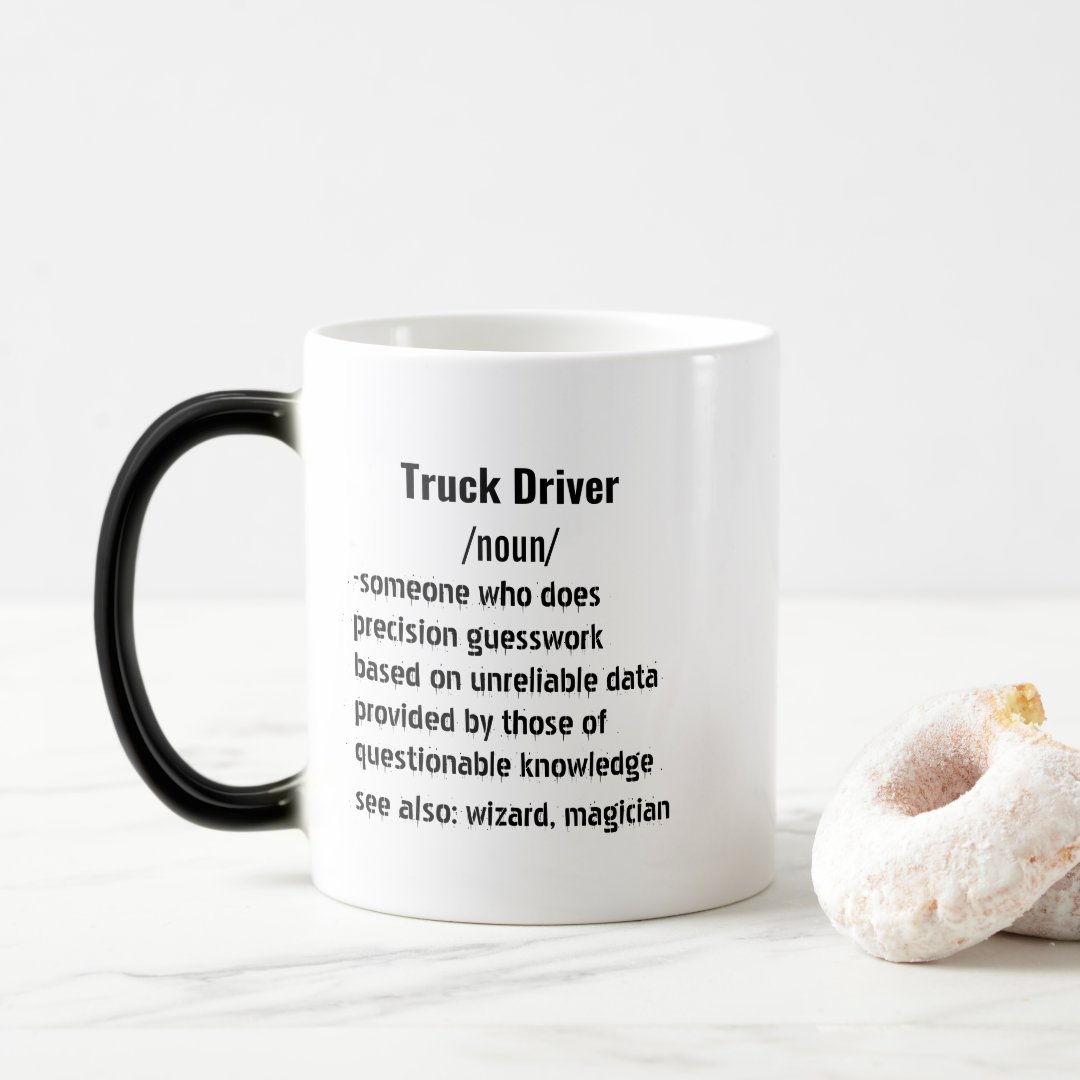 Funny Truck Driver Definition gifts for men women Mug