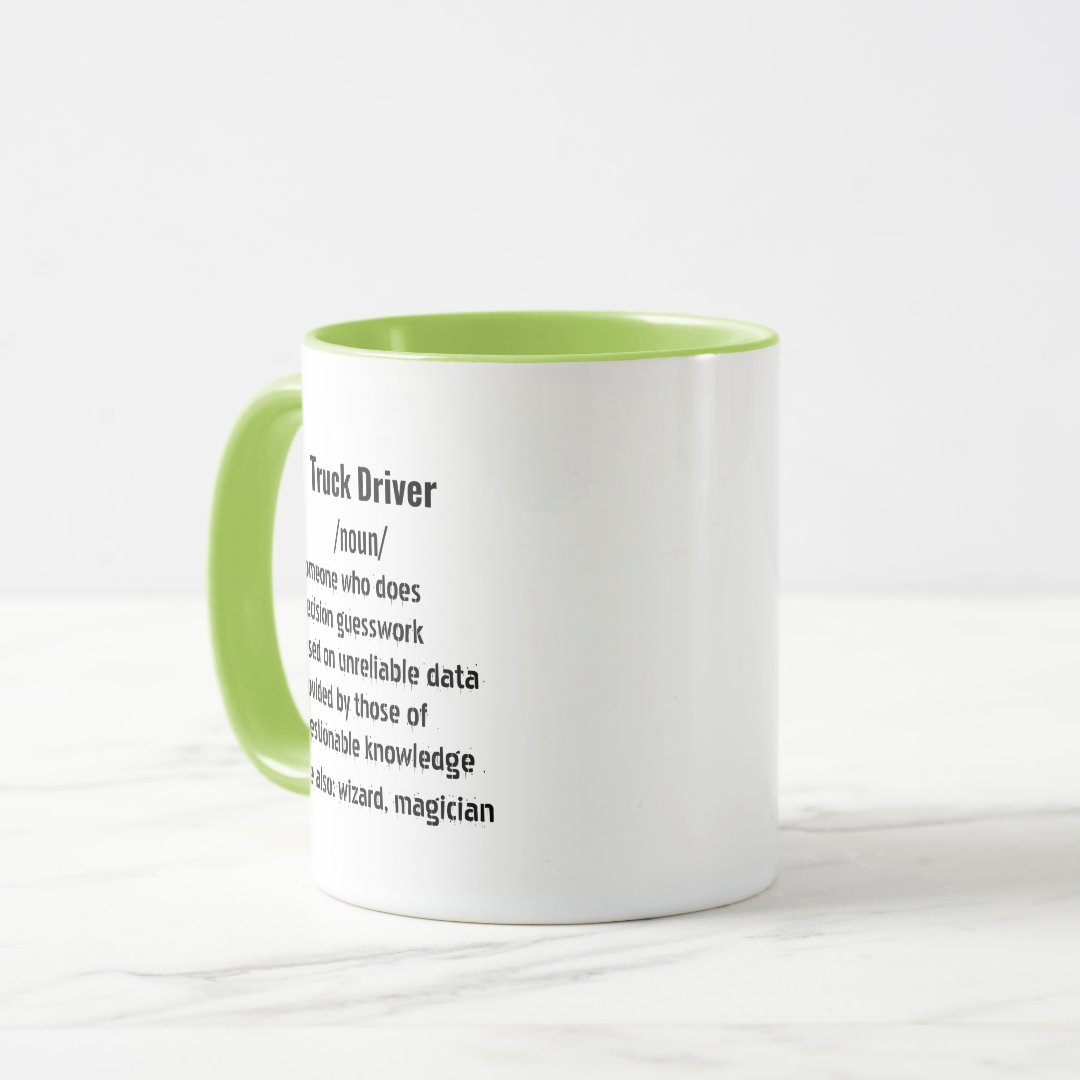 Funny Truck Driver Definition gifts for men women Mug