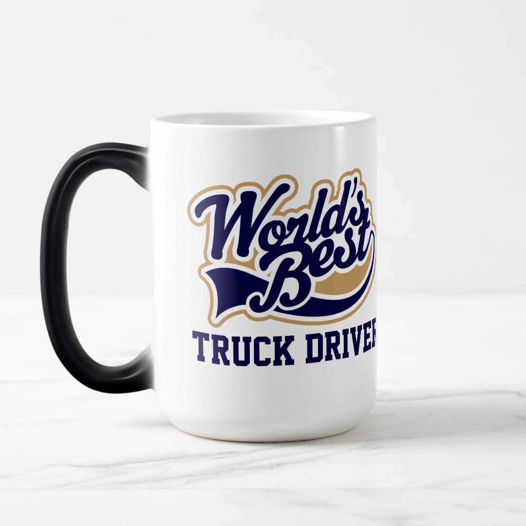 Truck Driver Worlds Best Gift for Him Coffee Mug