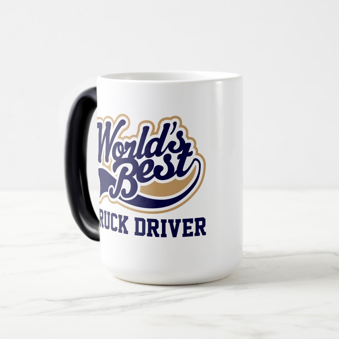 Truck Driver Worlds Best Gift for Him Coffee Mug