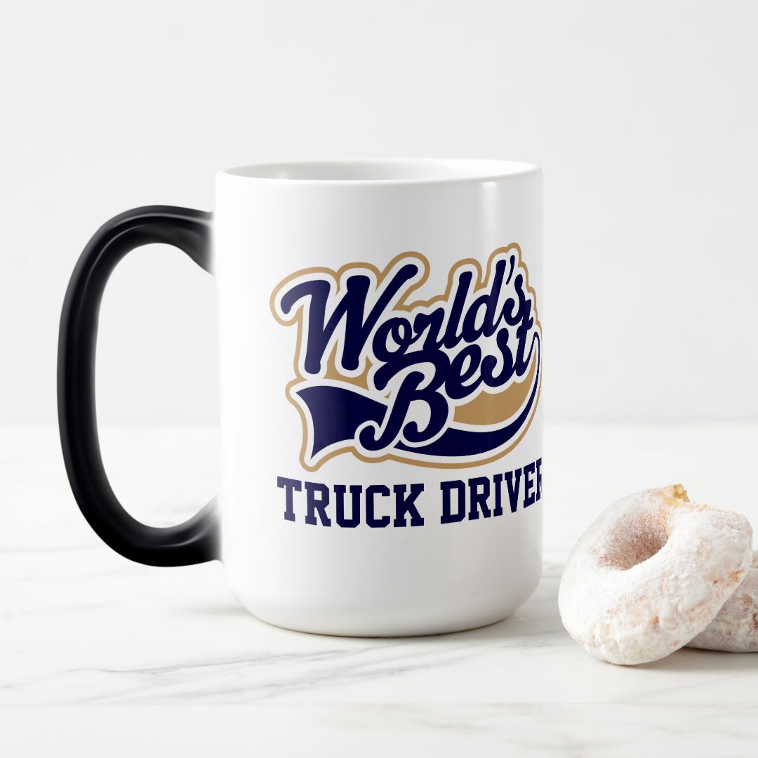 Truck Driver Worlds Best Gift for Him Coffee Mug