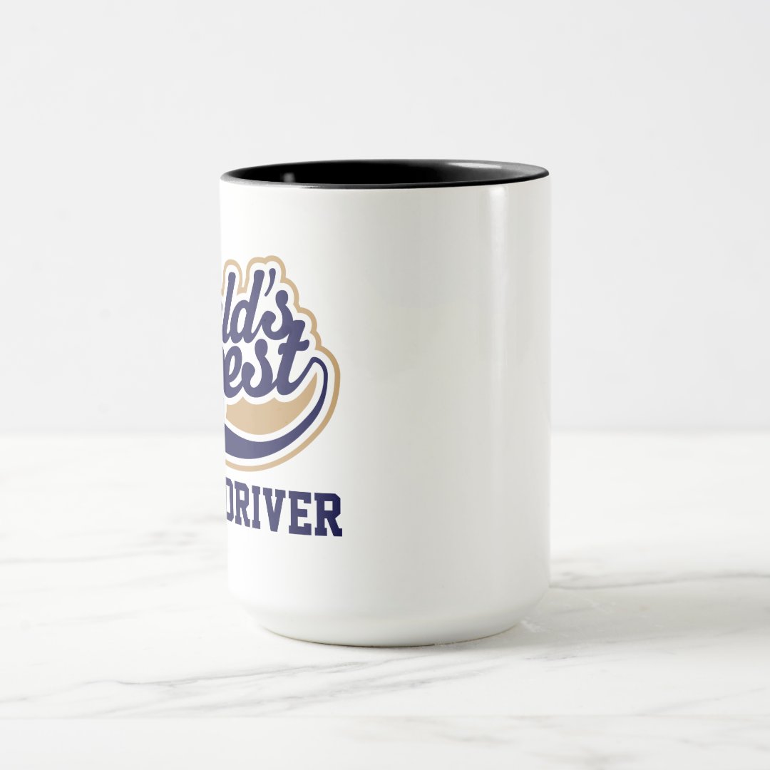 Combo Mug Truck Driver Worlds Best Gift for Him Coffee Mug