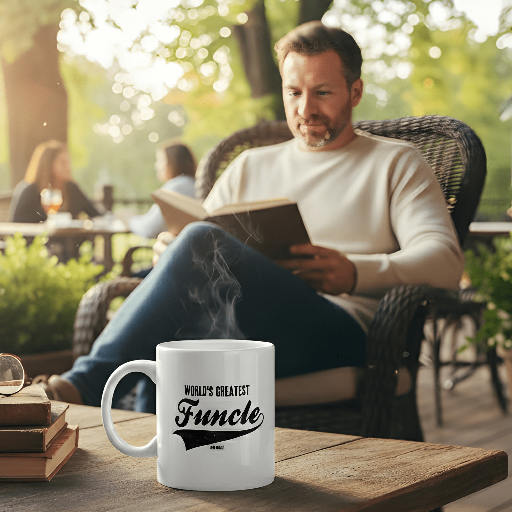 Ceramic Worlds Greatest Funcle Coffee Mug Novelty Drinkware