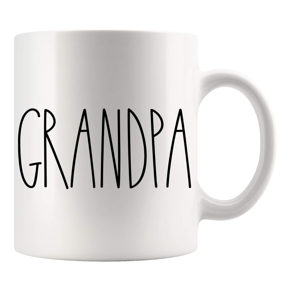 Grandpa Coffee Mug - Family Cup for Best Grandpa Ever - 11oz