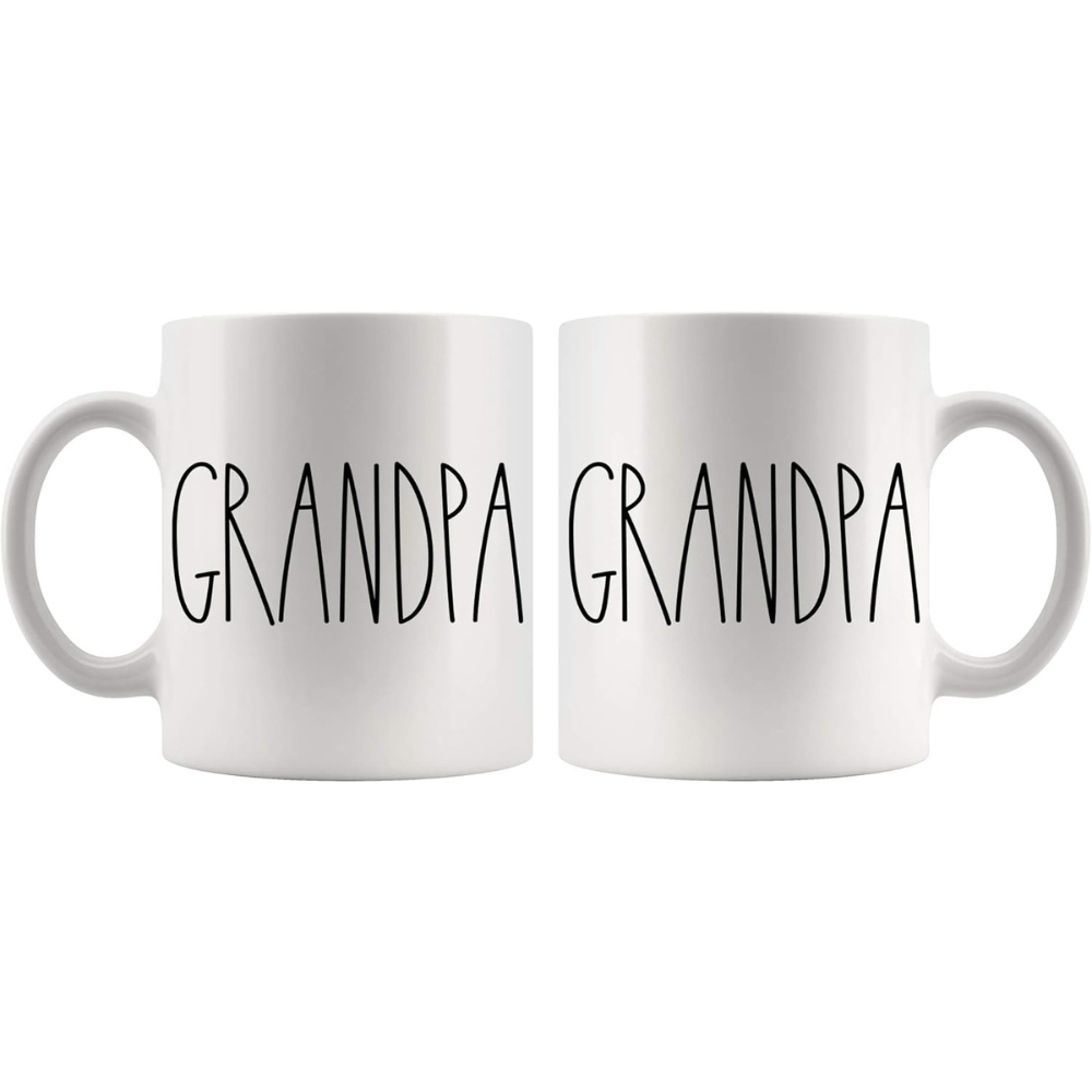 Grandpa Coffee Mug - Family Cup for Best Grandpa Ever - 11oz