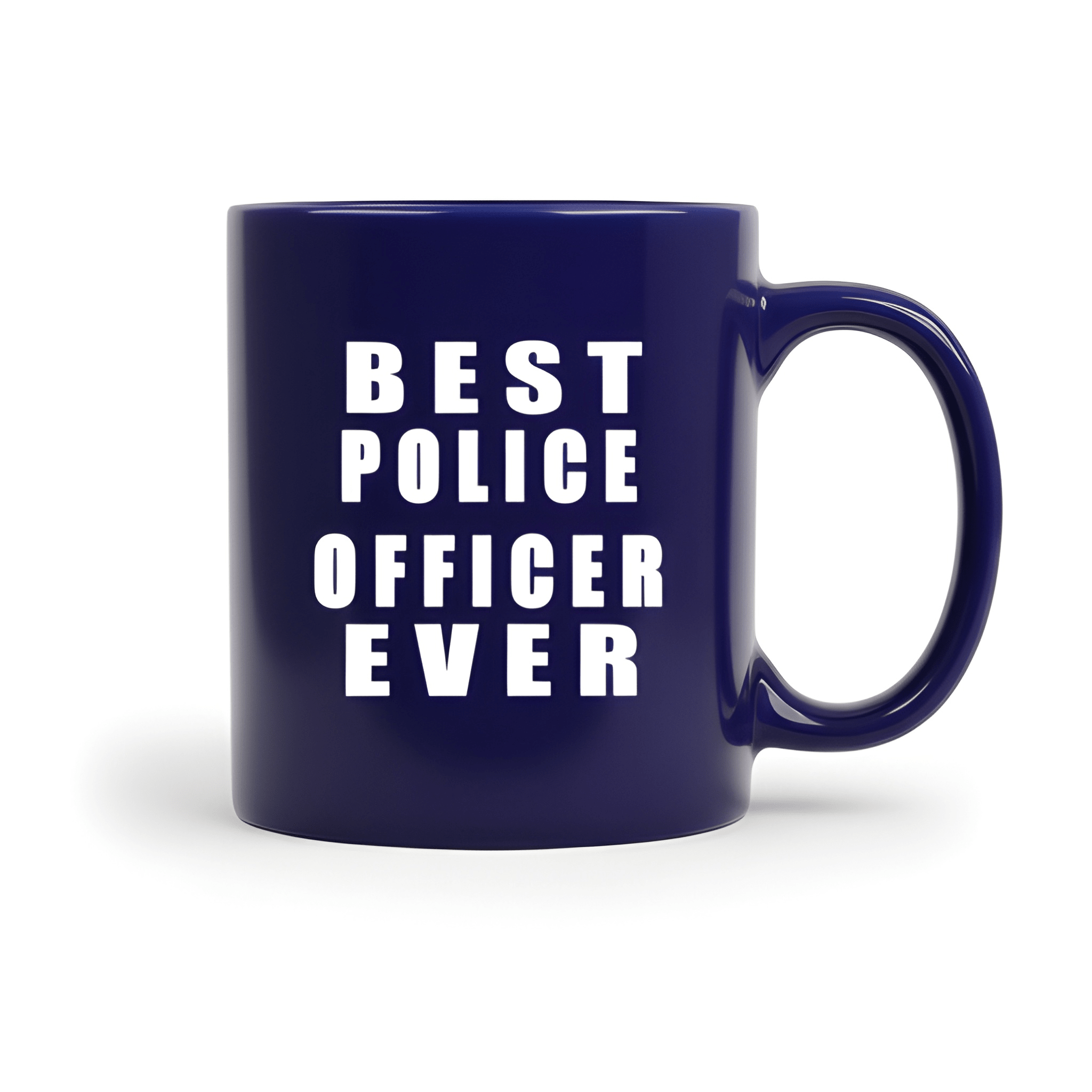Ceramic Best Police Officer Ever Coffee Mug Law Enforcement Drinkware