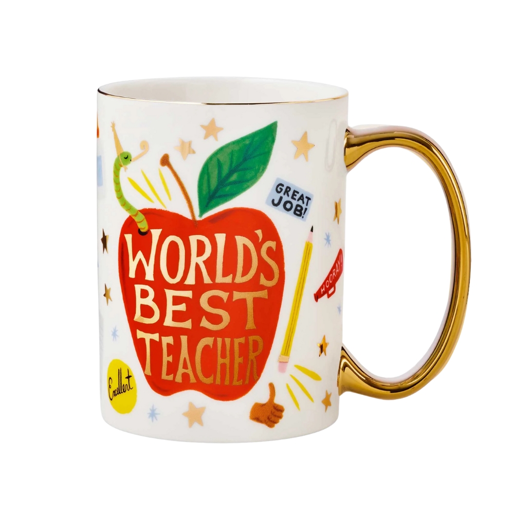 Porcelain Mug - World's best teacher