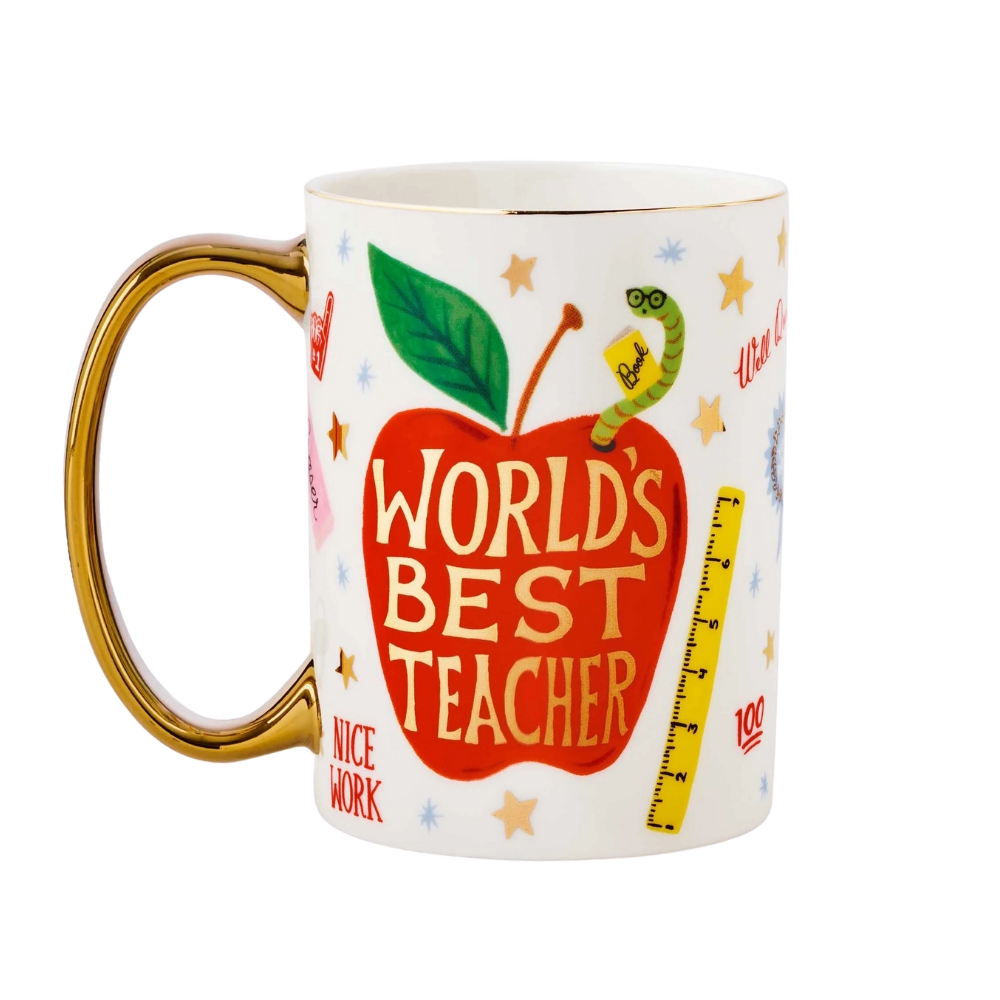 Porcelain Mug - World's best teacher