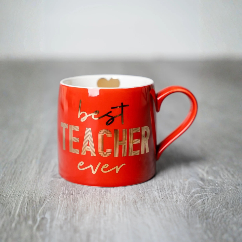 Best teacher ever jumbo coffee mug