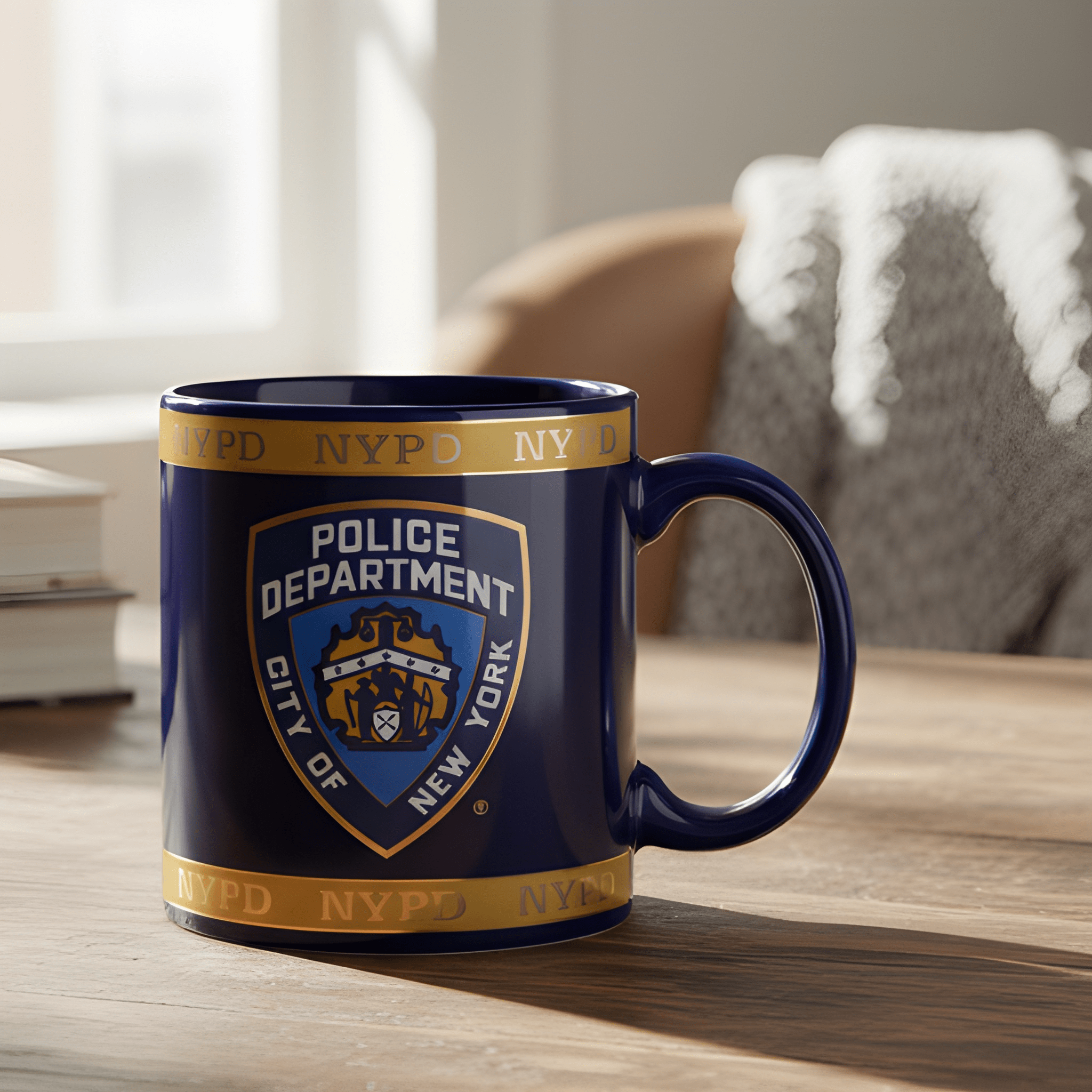 Jumbo Ceramic NYPD Official Licensed Police Coffee Mug Drinkware